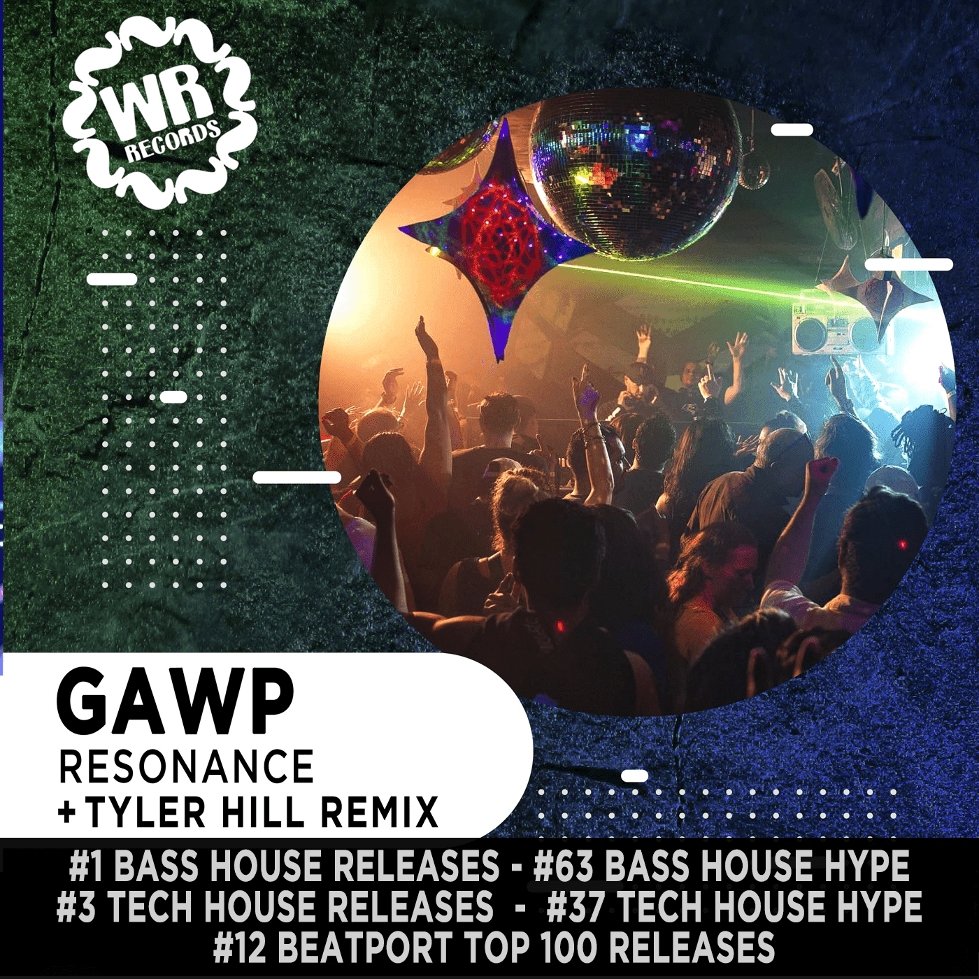 Resonance Gawp Tyler Hill Charts Album cover with dancing