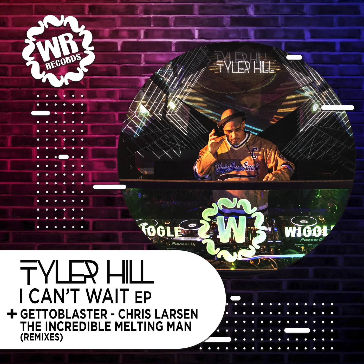 Tyler Hill I Cant Wait Tyler Hill I Cant Wait album cover with him DJing