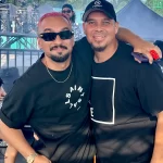 Two male DJs at Electric Island