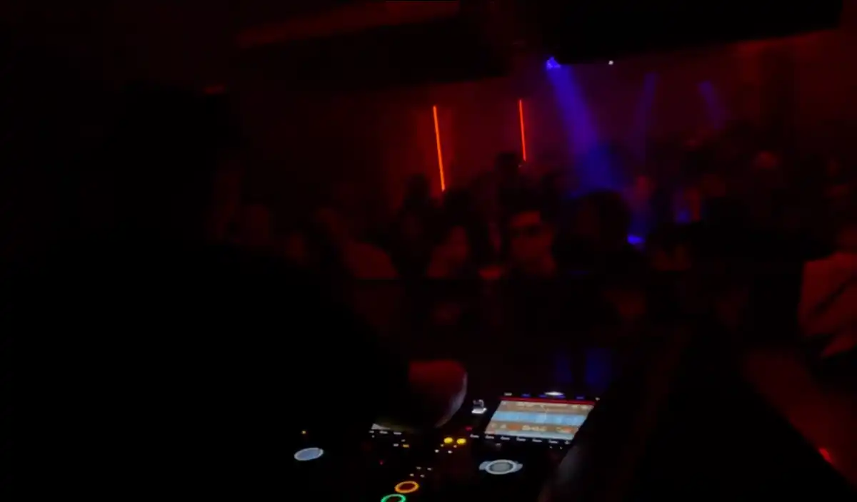 Dark dance floor